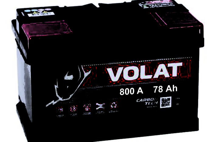Аккумуляторная батарея VOLAT 78Ah 800A DIESEL ОП